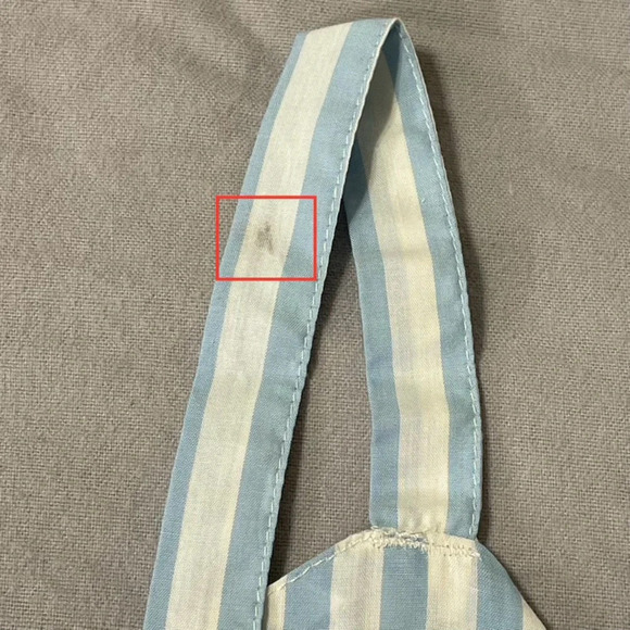 OLD NAVY Matching Printed‎ Smocked Bralette Top in Blue Stripe - Picture 7 of 10